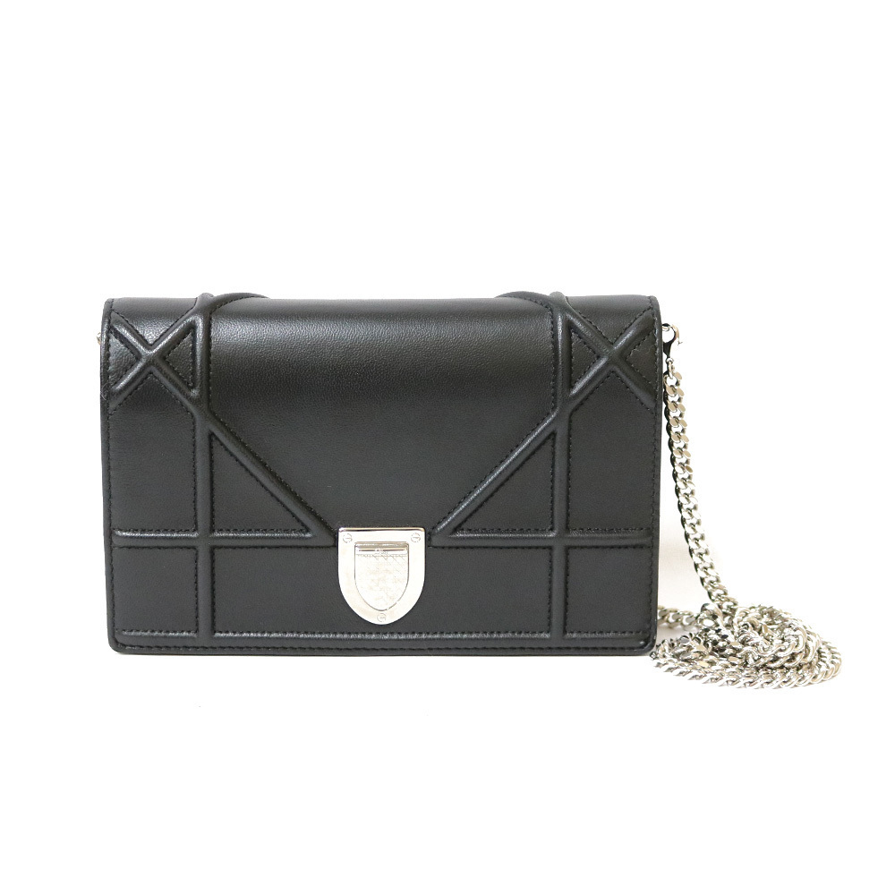 Dior Diorama chain shoulder bag Diorama shoulder bag black - Picture 1 of 7